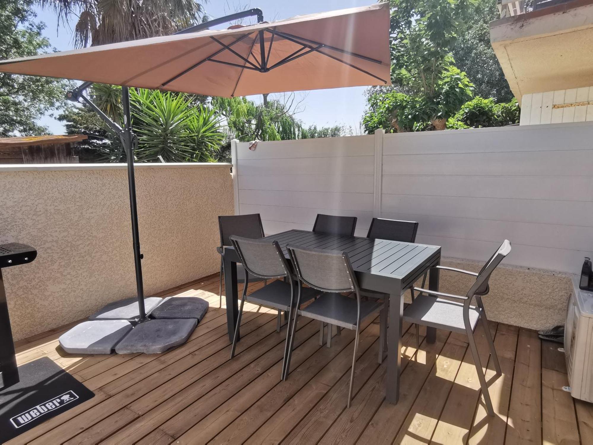 Maison Renovee A Marseillan Plage Bagian luar foto